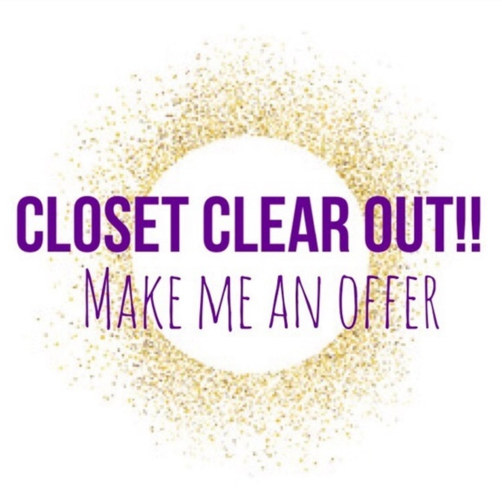 Closet clear out. New markdowns!
